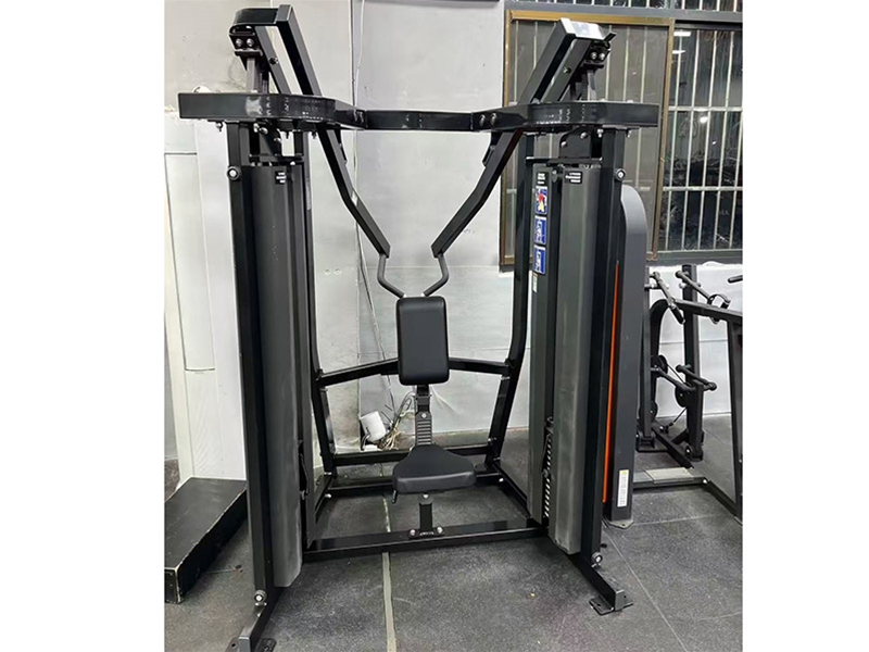 分动插片配重式划艇拉背训练器