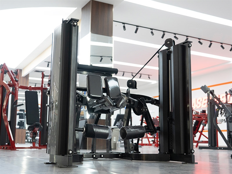 分动插片配重式跪姿屈腿训练器