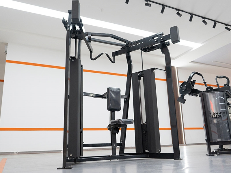 分动插片配重式划艇高拉力背肌训练器