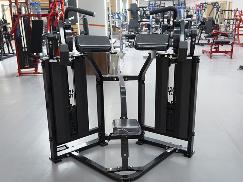 分动插片配重式二头肌屈曲训练器